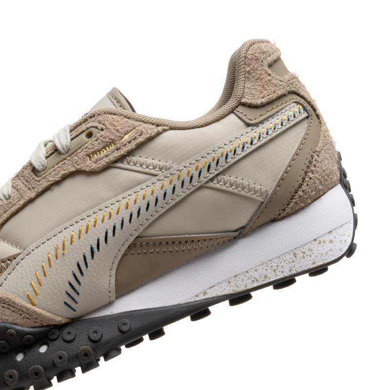 Puma Blacktop Rider Premium Athletics Khaki Beige Unisex Sneakers Tan 398196-02