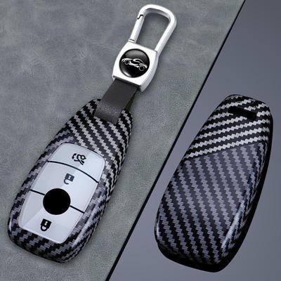 Mercedes-Benz Key Cover for C-Class E300L, A200L, GLC, GLE, GLA, CLA - High-End Female Shell, Elegant and Durable.