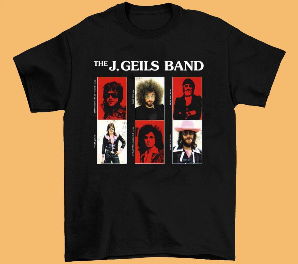 The J Geils Band Members Gift For Fan Black T Shirt Full Size S5xl S