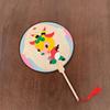 Chinese Zodiac DIY Wooden Fan: Children's Coloring Kit for Creative Parent-Child Interaction