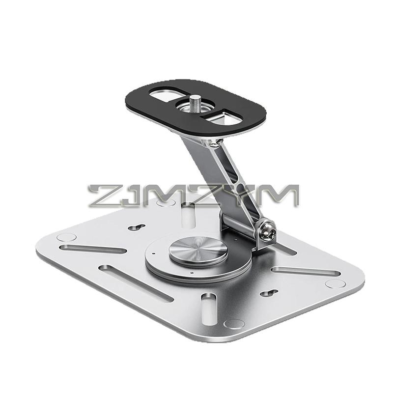 Desktop Projector Holder Stand Table Mobile Projector Mount Adjustable Universal Projectors Ceiling Bracket Studio Home серебряный