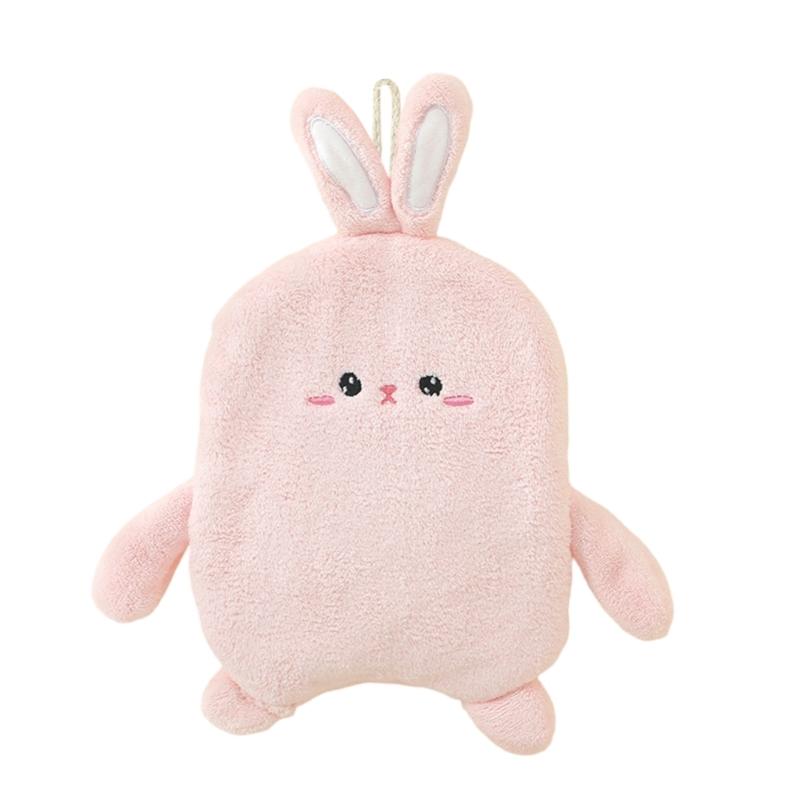 Animal Lover Essential Soft Corals fleeces Hanging Hand Towel Fast Absorbing and Easy to Cleans for Bathroom Kitchen
