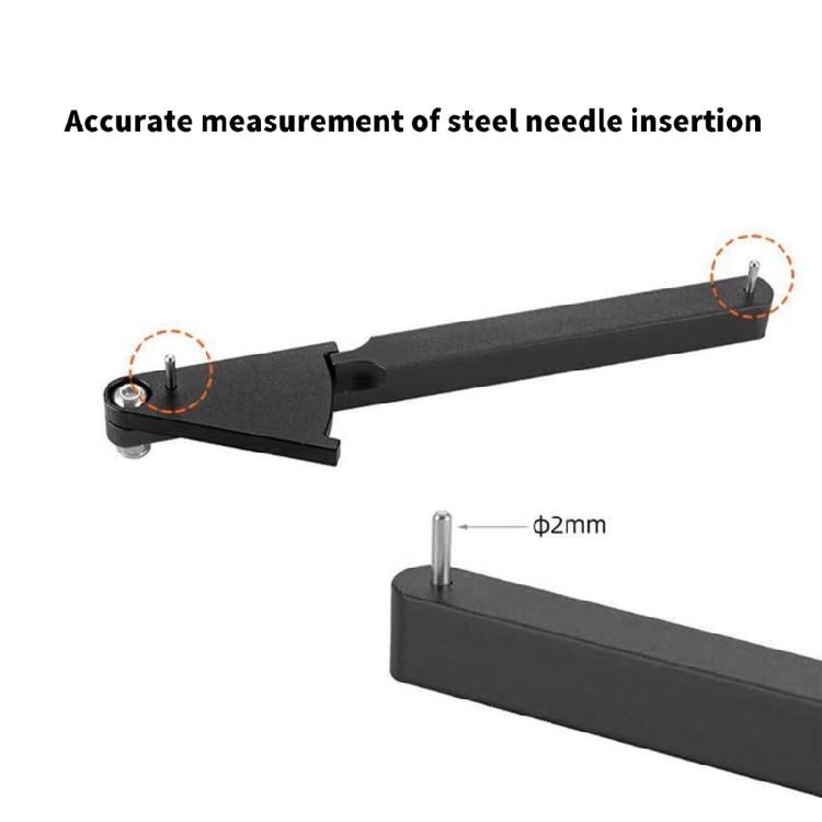 Professional Cycling Chain Checking Tool Accuracy Engineered Aluminum Alloy Wear Gauge for Efficiency Cycling Accessorie