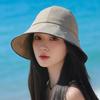 Breathable Women Bucket Hat Wide Brim Summer Beach Hat Fashion Sun Hat