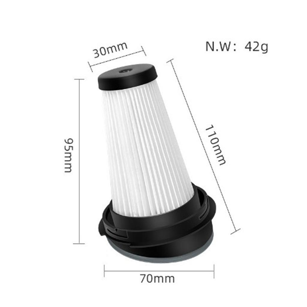 YCOC-Replacement For Rowenta ZR005202 Washable HEPA Filter Vacuum Cleaner Filter Elements Parts Accessories 4Pcs