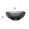 Iron Art Large Capacity Fruit Holder Hollow Capsule Storage Basket