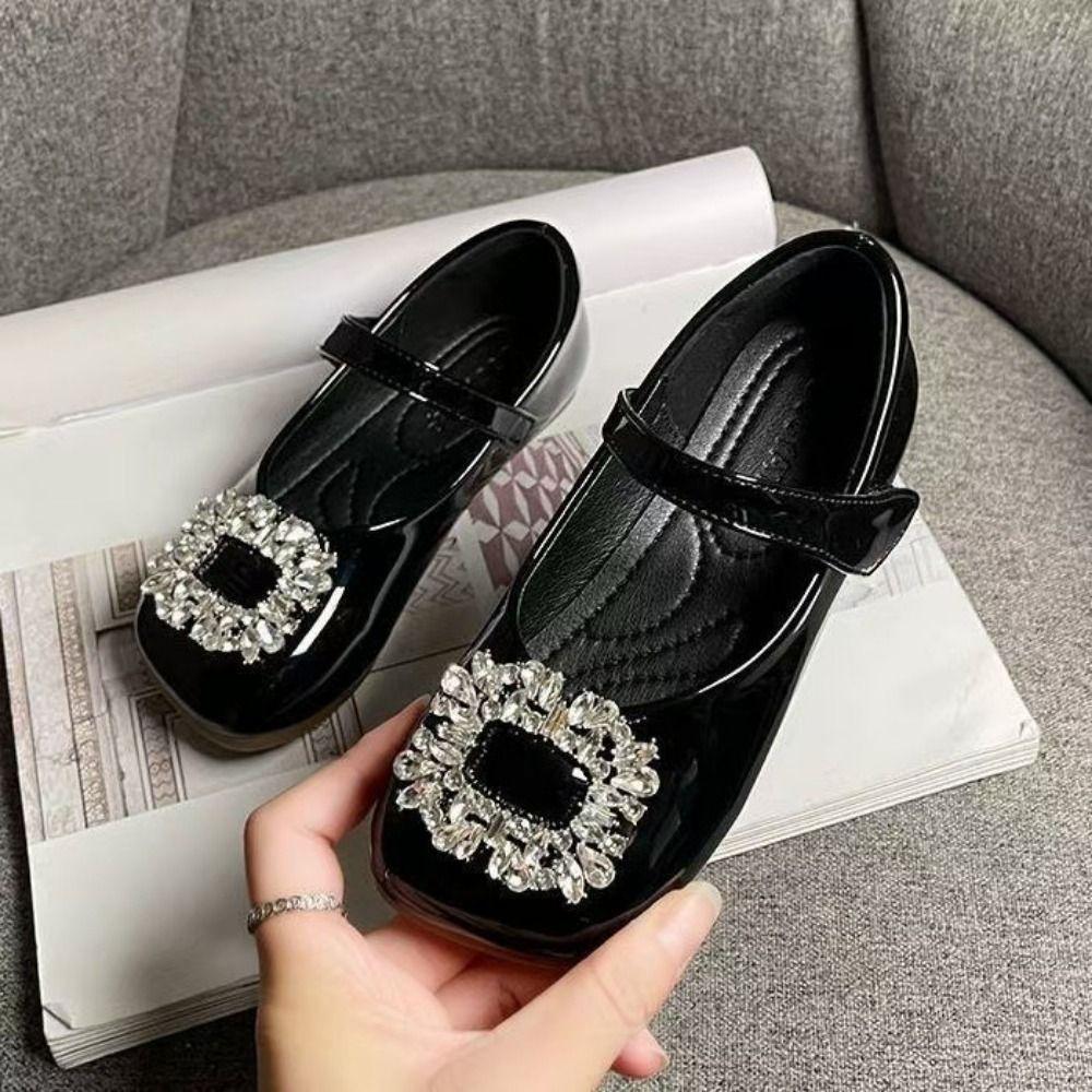 PU Kids Shoes Soft Soled Girl Princess Shoe Children Shoes Children Leather Shoes Spring Season