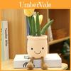 Plush Succulent Plant Series Tulip Plush Toy With Cartoon Design For Living Room Decor