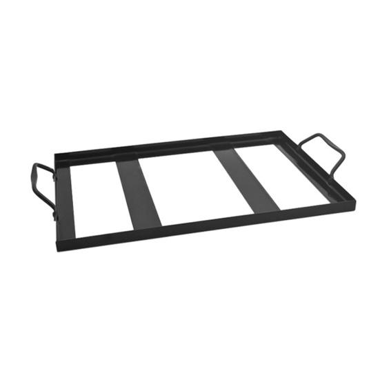 Salt Stone Grilling Rack Non-stick Heat Resistant Heavy Duty Iron Easy To Clean Multifunctional BBQ Grill Holder Barbecue Supplies