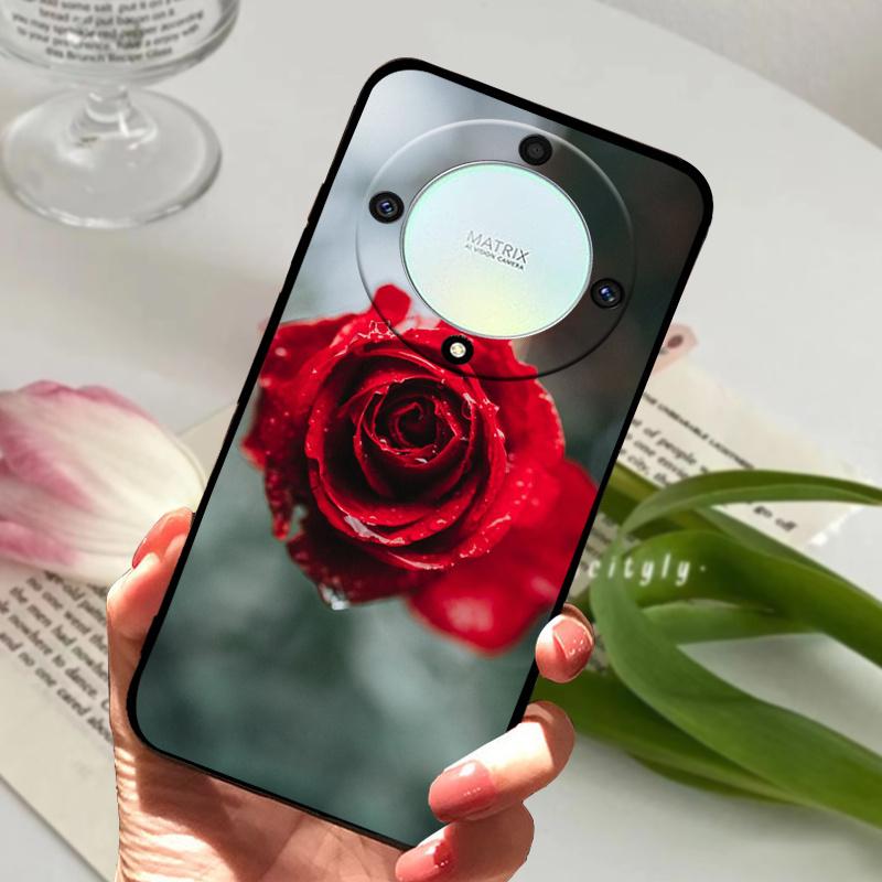 For Honor Magic6 Lite 5G Case Shockproof Soft TPU Silicone Phone Cover For Honor Magic 6 Lite 5G Capa Cartoon Magic6Lite 6 Lite