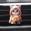Car , Clip On Aroma Holder, Cardigan, Cute Cat Aroma , Air Purifier,