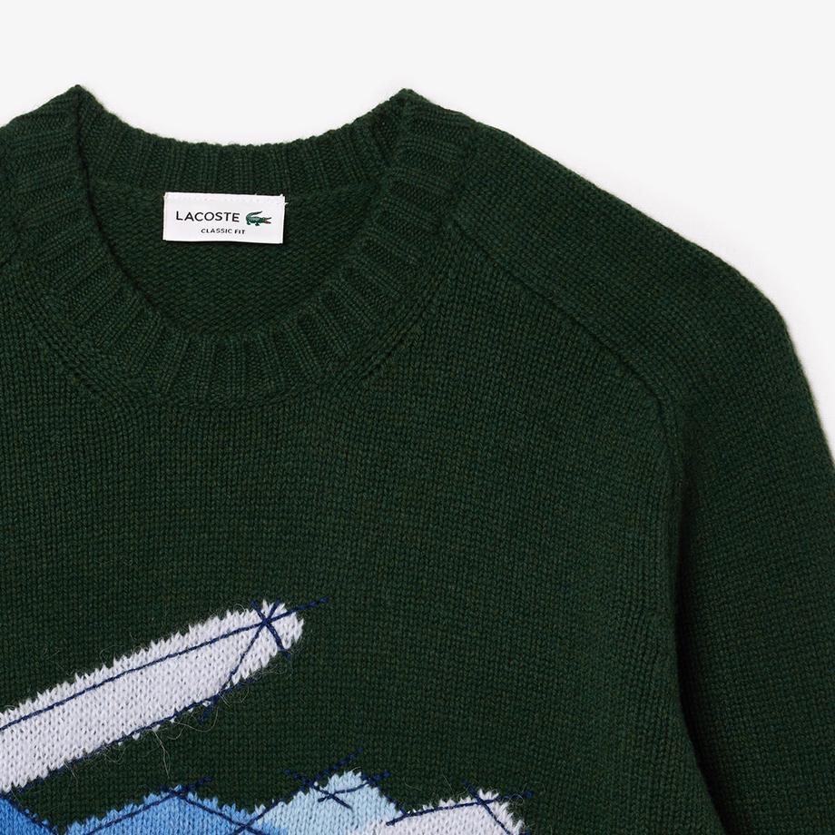 [lacoste] Men's Holiday Pullover AH3145-54NDCJ