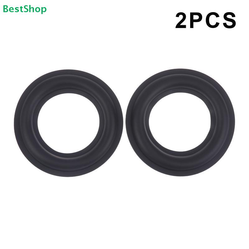 2pcs For Speaker Foam Folded Edge Ring /Foam Spider Loudspeaker Woofer Repair Side Surround Circle Replacement Parts