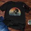 Mountain Bike, Retro, Cyclist, Vintage, Mountain Biker, Bicycle, Gifts - Premium Shirt