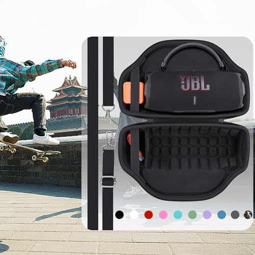 (Doar caz) Boxă Bluetooth JBL Charge 6 Husă Portabilă de Depozitare, Negru - co2CREA
