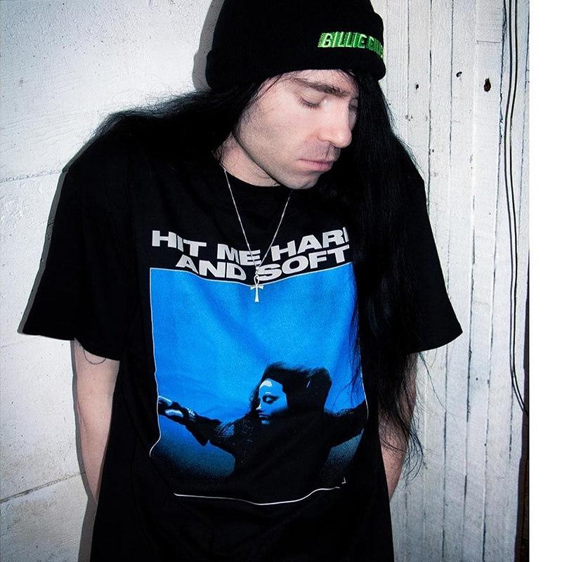

American Retro Breezy Collections New Album HIT ME HARD AND SOFT Rap Tshirt Comfortable Short Sleeve for Concerts M