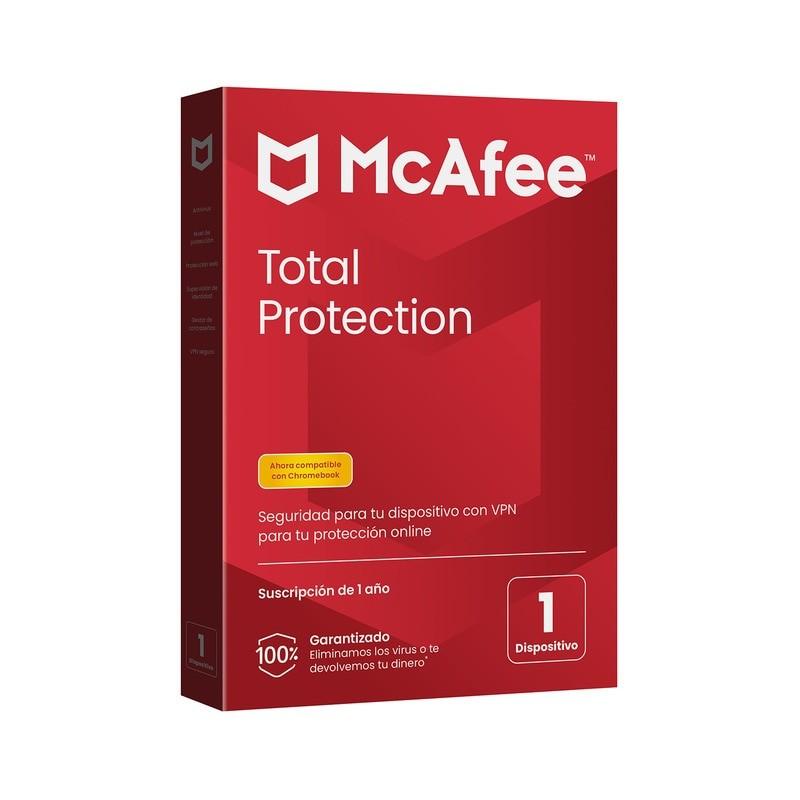 Mcafee - Antivirus mcafee total protection 1 dispositivo