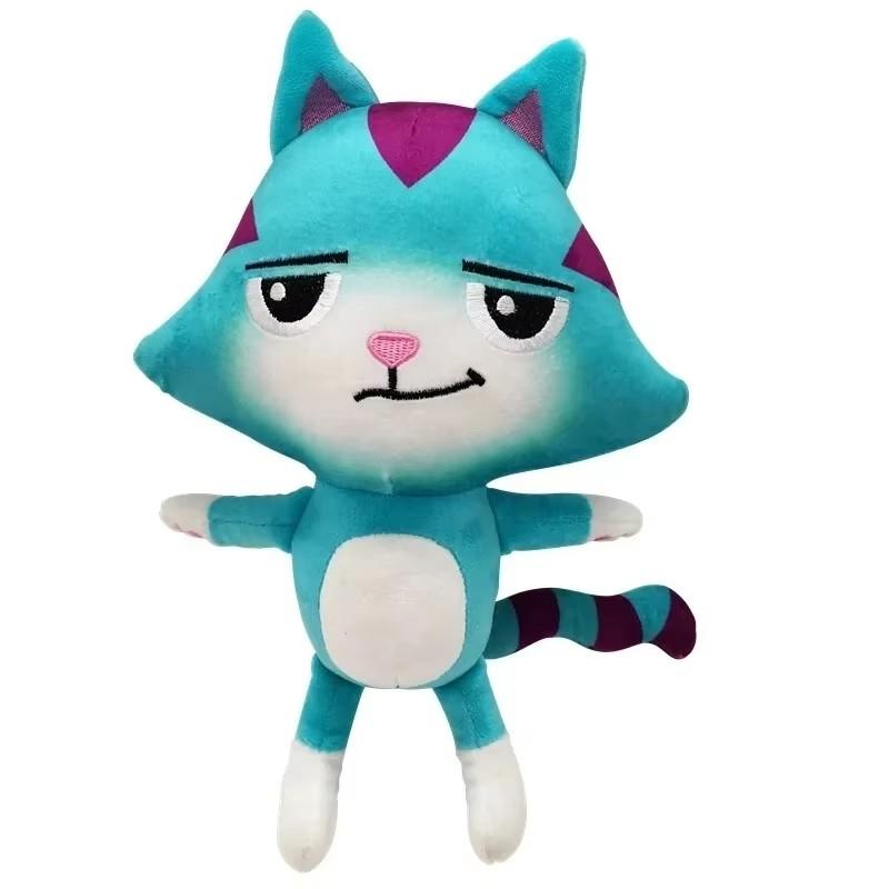 

Новейший 8 Stlyes Gabby Dollhouse Мягкая игрушка Mercat Мультяшные мягкие игрушки Русалка Кошка Мягкая кукла Дети День рождения Рождественские подарки