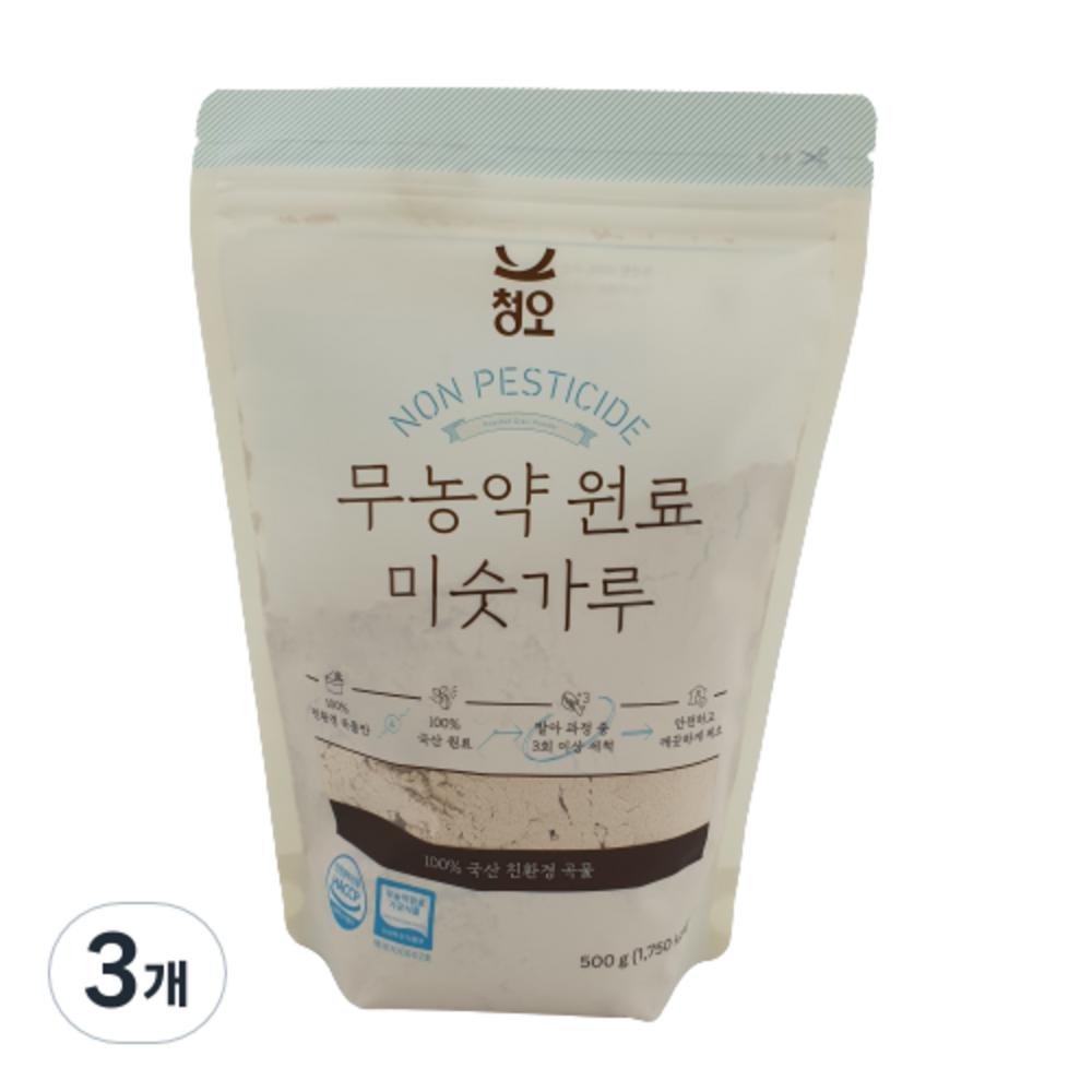 Cheong-O Health Organic Ingredient Misugaru 500g 3 Pcs Ingredients: May Be Subject To Change At the Manufacturer’s | 500g 3 Pcs