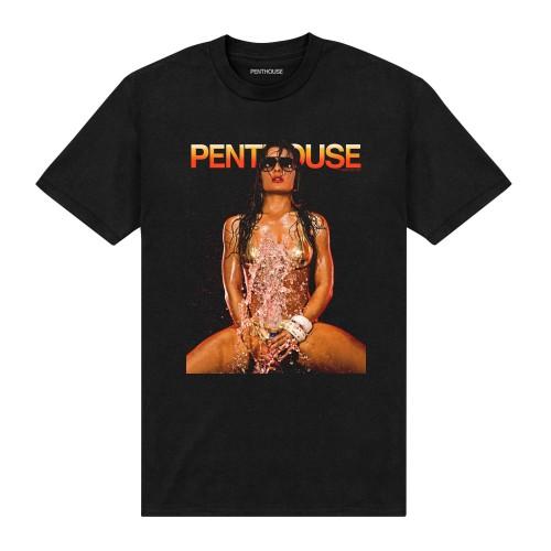 Penthouse Unisex Adult Life On Top T-Shirt