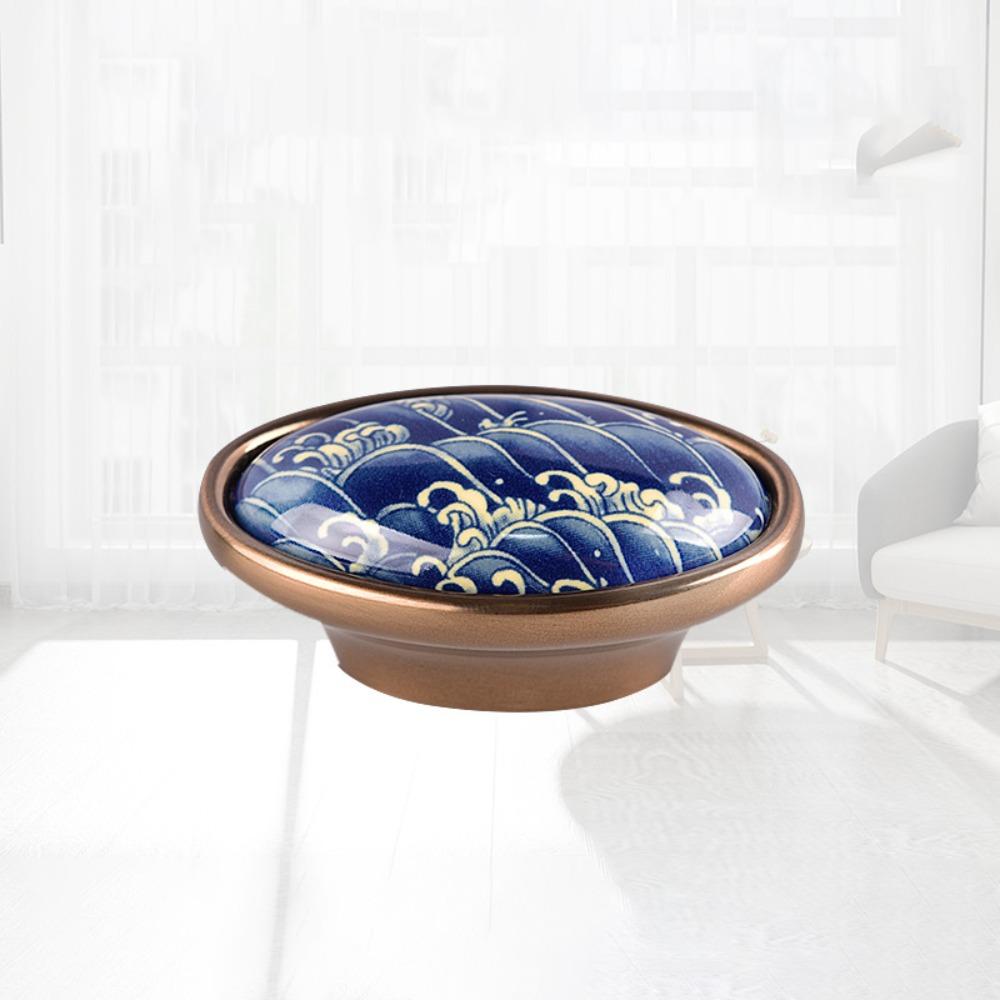 2pcs Contemporary Luxury Handles High-end American-style Handles European Ceramic Knobs  Cabinets