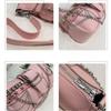 Y2K Cool Hot Girls Chain Shoulder Bag Casual Retro Women Underarm Handbags Commuter Candy Color Female Portable Shopping Bags