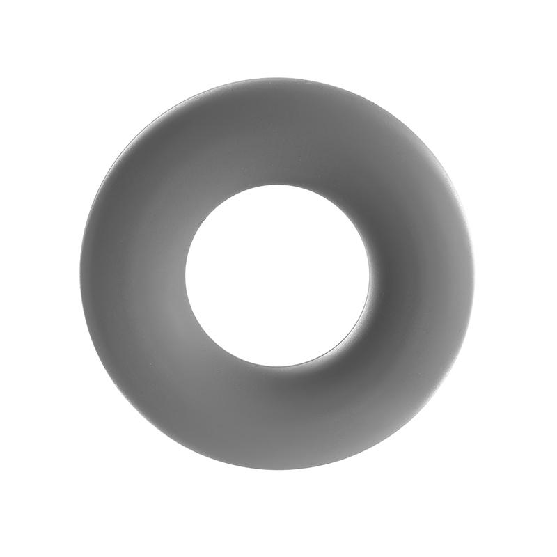 

10Pcs 43mm Silicone Ring Beads Food Grade Teether Chew Ring For Jewelry Making Bracelets Pacifier Chain Beads Accessories светло-серый