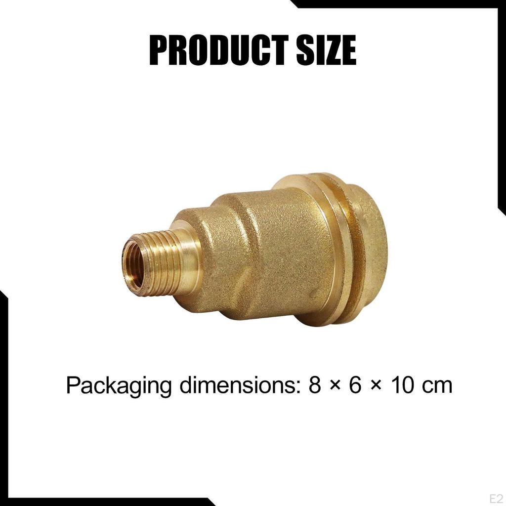 Gasanschluss Schlauchadapter 1/4NPT Zubehör Grillregler Premium Schnellkupplungsfittings für Heizung