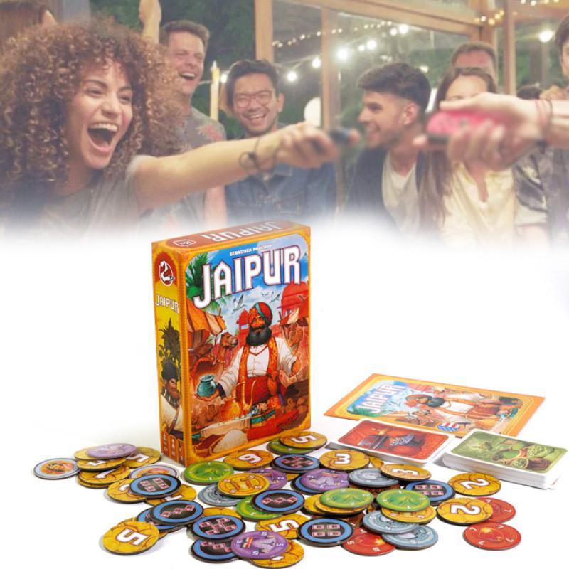 Entusiasmante Gioco di Carte Mercante Indiano di Jaipur Perfetto Per Riunioni di Famiglia e Attività Casalinghe