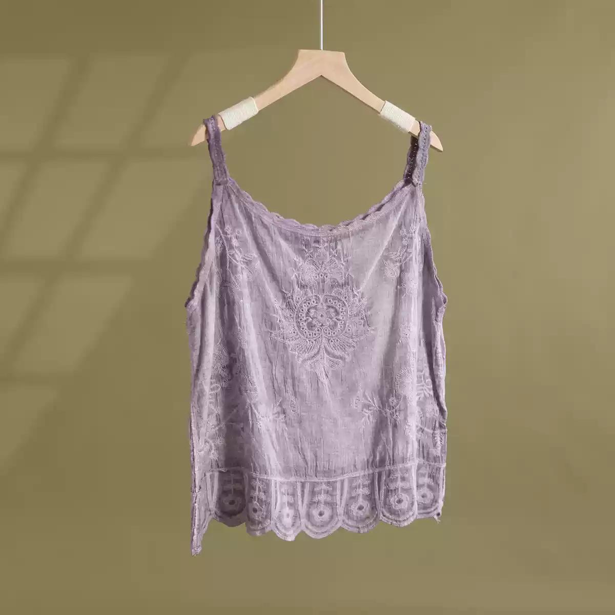 

DIMANAF 2025 Летняя женская базовая футболка без рукавов Модные топы Футболки Повседневные свободные белые футболки One size