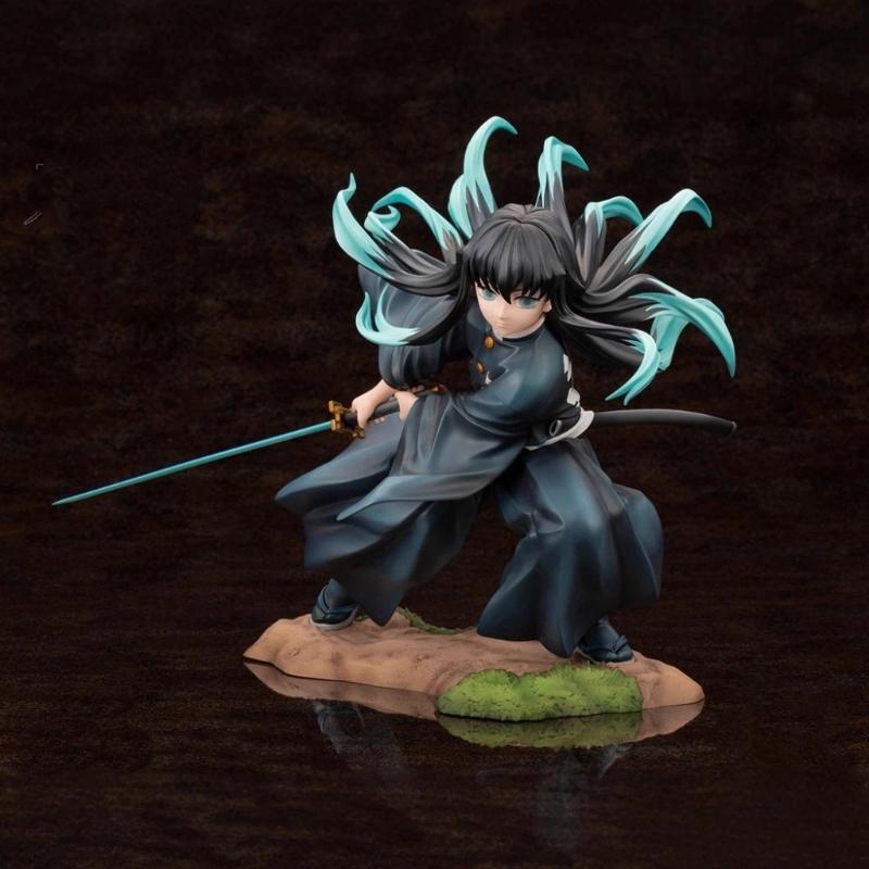 Demon Slayer Tokito Muichiro GK Figur Anime Statue Schreibtischdekoration Sammlerstück Spielzeug Anime Zubehör Figur Für Fans