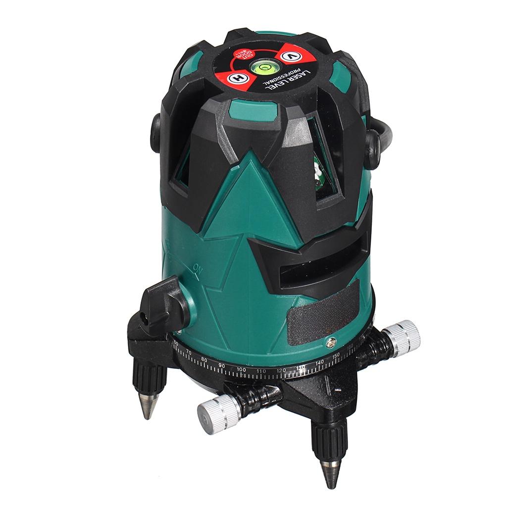 2/3/5 Lines Self-Leveling Laser Level 360° Rotatable Indoor Outdoor Green Radius Alternating Direct Horizontal Vertical Measuring Instruments