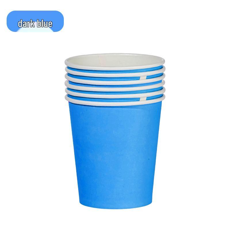 Thickened Disposable Colored Paper Cups for Kids' DIY Art & Crafts