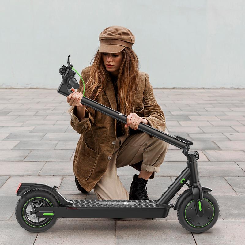 Isinwheel S9pro Electric Scooter: 30 Km Range, 350W Motor, Foldable Design, App Control - 8.5-inch Tires, Dual Brakes, Convenient Commuting