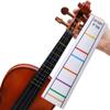 4/4-1/8Fingerboard Sticker Violin Pitch Position No Glue Finger Position Sticker