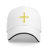 Victory Cross Asturien Flagge Kappe Mode Lässig Baseballkappen Verstellbarer Hut Hip Hop Sommer Unisex Baseballkappen