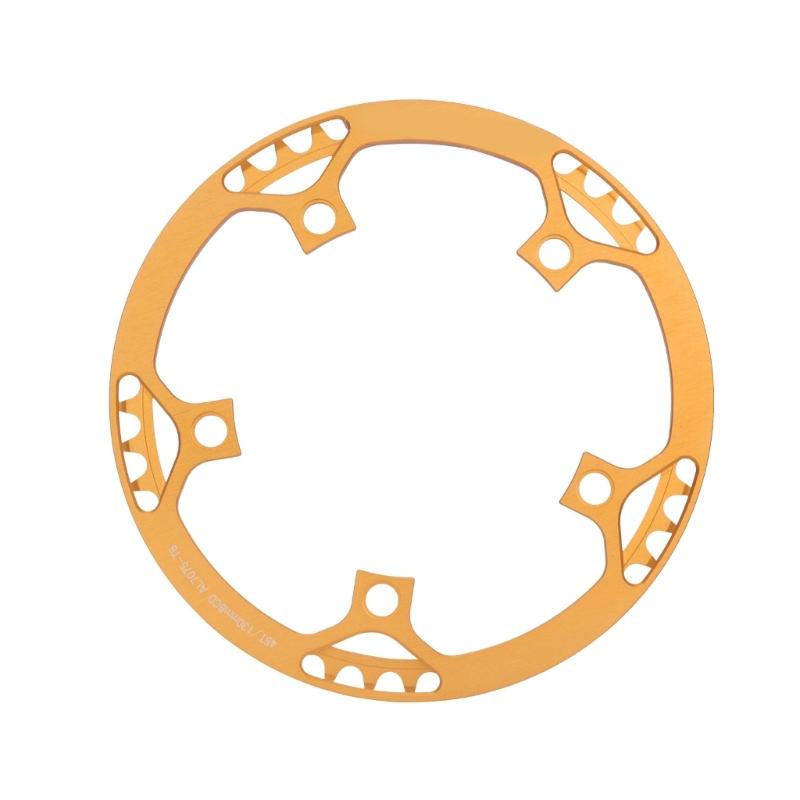 130mm BCD 45T 47T 53T 56T 58T Single Speed Chainwheel for Folding Bikes Aluminum Alloy Folding Bike Chainring Crankset
