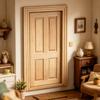 3PCS 1:12 Dollhouse  ature Doors Wooden Int ior Front Doors for Dollhouse Furniture Accessories