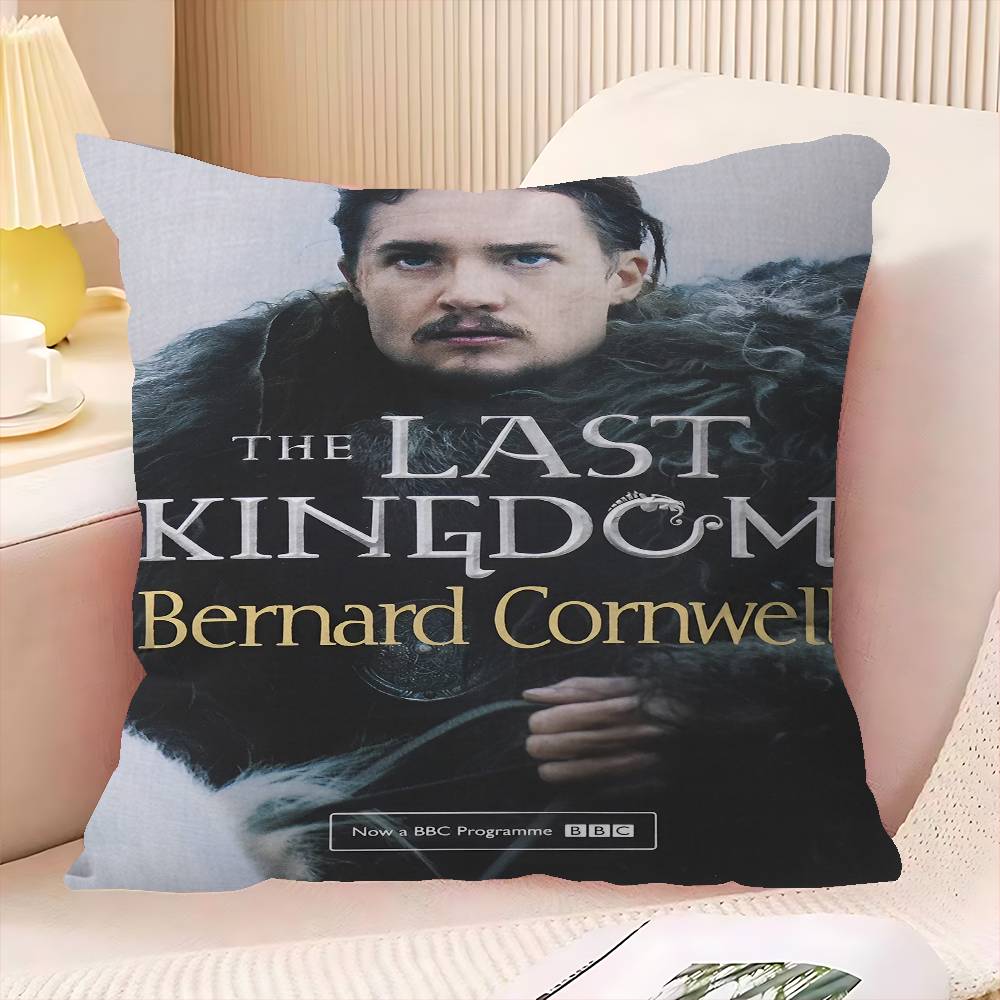 The L-Last K-Kingdom Pillow Covers Cartoon Sofa Decorative Home Double-sided Printing Short Plush Cute Cushion Cover