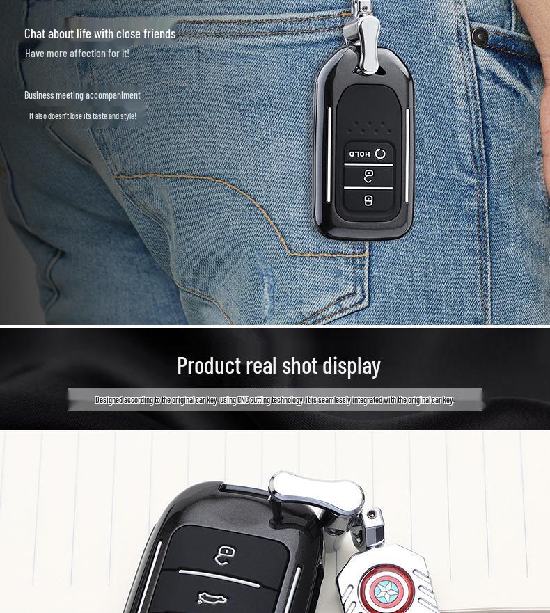 Fashionable MG Key Cover: Stylish Remote Control Shell with Buckle for Personalized Car Key Decoration