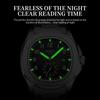 Luxury Men Watch Business Waterproof Male Clock Luminous Date Stainless Steel Square Quartz Man Watches