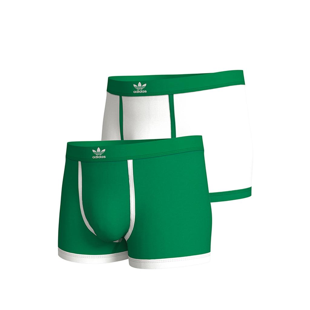 Adidas Originals Bequeme Elastische Baumwolle Boxer Briefs 2er-Pack Herren Unterwäsche 4A3M54-981