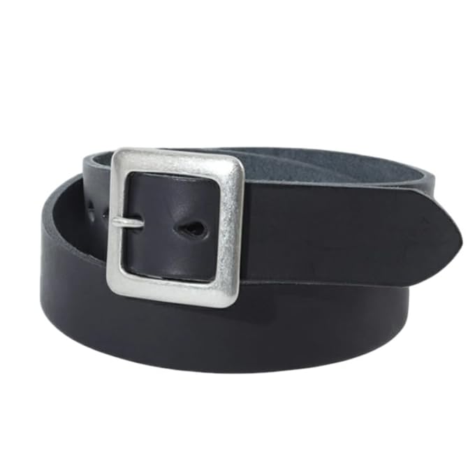 

Kojima Jeans Tochigi Толстая Кожа Воловья Кожа Размер RNB-9065 Ремень, Растительного Дублирования (Черный, М) чёрный