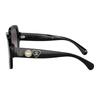 Chanel Fashionable and Comfortable Square Sunglasses Women's Black
