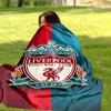 Liverpool FC Logo Sportieve Stijl Flanellen Fleece Deken Gezellige Warme Plaid voor Bank Bed Reizen Gebruik in Alle Seizoenen