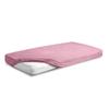 Premium Terry Fitted Sheet with Elastic 60x120x10 Pink