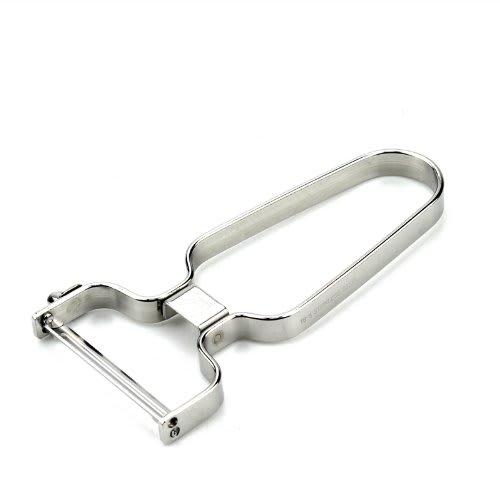 PEARL METAL Easy Wash Stainless Steel Peeler [Made In Japan] C-8646