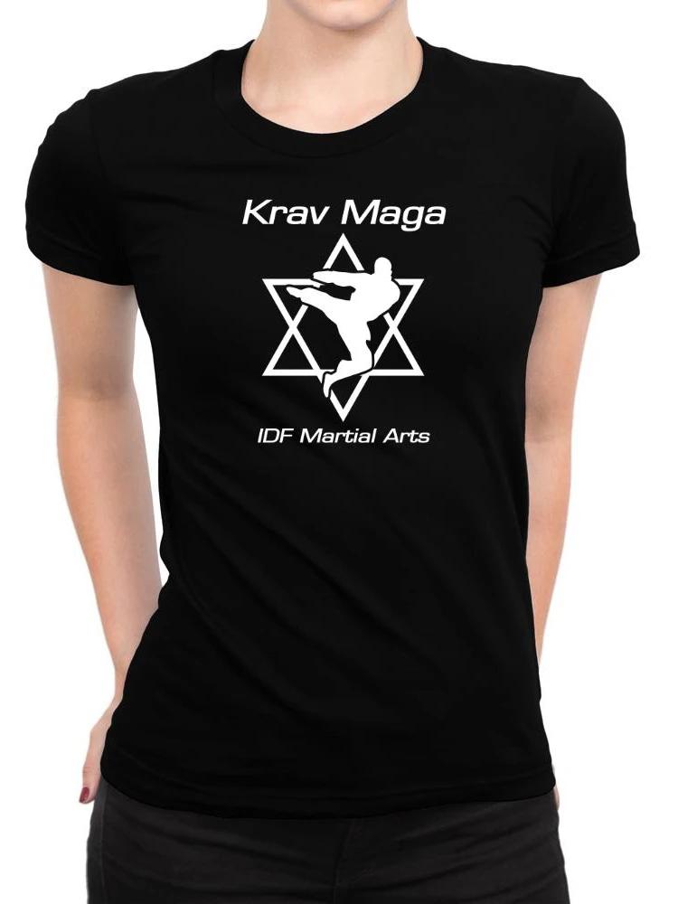 Israeli Krav Maga Martial Arts IDF Self Defense System T Shirt High Quality Cotton Big Sizes Breathable Top Casual Tshirt S