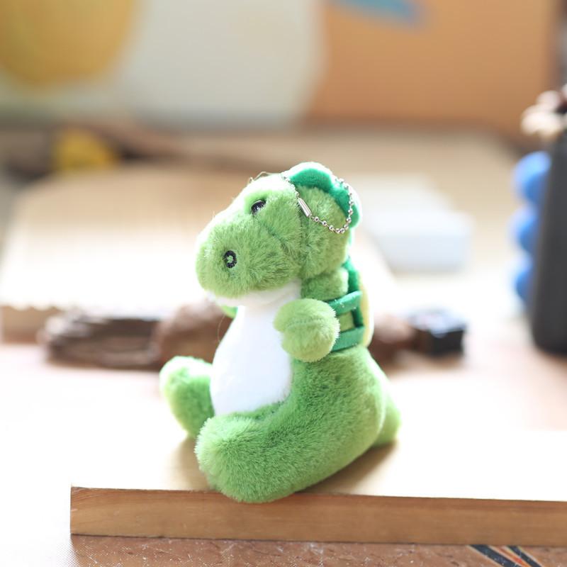 Adorable Plush Dinosaur Keychain Cute Soft Toy Backpack Accessory And Charm
