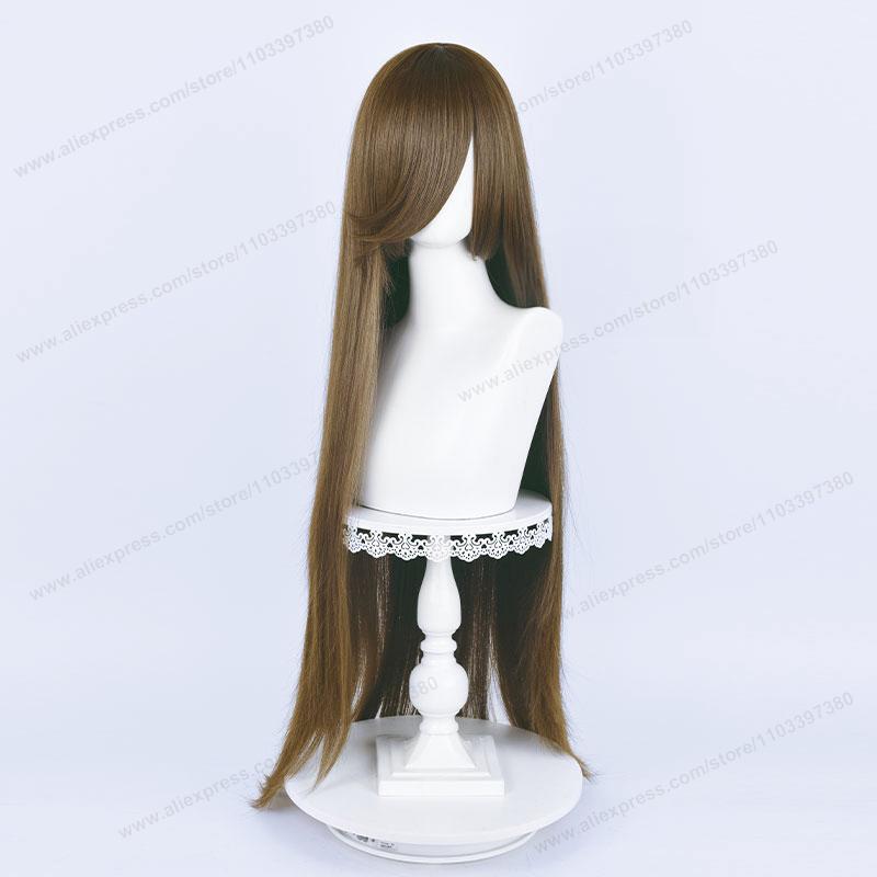 Anime 100Cm Long Staight Cosplay Synthetic Wig Black White Red Pink Brown Gold Blue Women Heat Resistant Hair High Quality Wigs